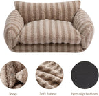 Hollypet Cat Bed Fluffy Plush Mutifuctional Double-Layer Soft Warming Kitty Pet - Image 5