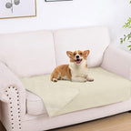 hyha Waterproof Dog Blanket, Reversible Pet Bed Blanket, Soft Sofa Couch Cover by hyha