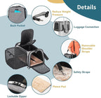 Petsfit Cat Carrier Airline Approved, Pet Privacy Protection, Fit - Image 3
