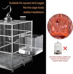 Hanging Bird Bath Cube Bird Bathtub Bath Shower Box Bowl Cage Accessory - Image 5