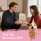 Dog & Cat Birthday Party Decorations Set Include Bandana, Adjustable Hat - Image 9