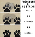 Absorbent Pet Dog Bowl Mat for Food and Water, Pet Cat Food Feeding Mat - Image 5