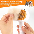 3-in-1 Pet Steam Brush Set for Dogs & Cats, Grooming Comb - Image 7