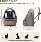 Cat Backpack Carrier, Breathable Cat Carrier Large Space Bubble Pet Backpack - Image 6