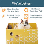 Extra Large Cardboard Cat Scratcher - Image 4