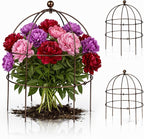 BreezeHug 3 Pack 24 H Peony Cage Climbing Plant Trellis Bird Cage Plant Support by Unknown