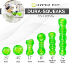 Hyper Pet DuraSqueak Dog Ball Toy, Interactive, Dog Balls - Image 7