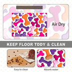 Colorful Dog Bone Pattern Pet Food Mat - Image 6