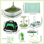 Eccliy Kitten Starter Kit, Pet Toy, Folding Carrier, Climbing Frame, Automatic - Image 3
