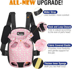 Pawaboo Pet Carrier Backpack, Adjustable Pet Front Cat Dog Carrier Backpack - Image 4
