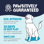goDog Furballz Squeaky Plush Ball Dog Toy, Chew Guard Technology - Image 3
