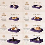 EHEYCIGA Orthopedic XL Dog Beds, Waterproof Memory Foam Dog Bed - Image 2