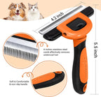MIU COLOR Pet Grooming Brush, Deshedding Tool - Image 2