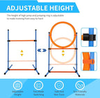 Dog Agility Training Equipment, 72-Piece Obstacle Course Training Starter Kit - Image 4