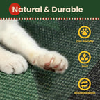 Cat Scratcher Mat, Sisal Cat Scratch Pad, Horizontal Floor Cat Scratching Pads - Image 7