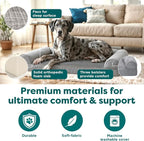 FurHaven Orthopedic Dog Bed For Large Dogs, Sofa Contour Mattress - Image 5