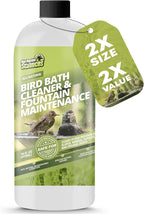 16oz Bird Bath Cleaner, Cleans 80 Gallons of Water, Ideal Fountain Cleaner Safe by Not+Rocket+Sciences