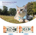 Reflective Kitten Collars with Bell, Cat Collar Breakaway with QR Code Name Tag - Image 2