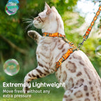 Dooradar Cat Harness and Leash, Escape Proof Adjustable Kitten Vest, - Image 3