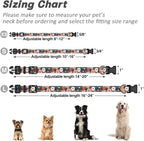 Reflective Dog Collar for Small Dogs, Cute Flower Theme Adjustable Heavy-Duty - Image 7
