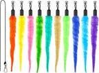 10PCS Cat Worm Toy for Cats, Cat Wand Toy Accessories, Cat Feather Toy by MeoHui