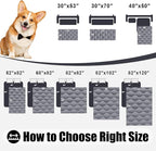 Smiry Waterproof Dog Bed Cover Blanket, Soft Reversible Pet Blanket, Washable - Image 6