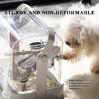 Bird Travel Cage, 10×6.7×8.3 Inches Waterproof & Sturdy Pet Carrier - Image 5