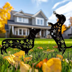 Dog Garden Decor for Outside, Dachshund Gifts for Dog Lovers, Rust Proof Metal - Image 6