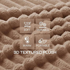 LINENLUX 1 Pack 3 Soft Dog Blanket Washable Warm Fleece Cat Blankets - Image 2