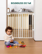 Babelio 34" Tall No Bottom Bar Baby/Dog Gate - Image 8