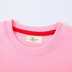 Toddler Baby Girls Cotton Sweater, Long Sleeve Crewneck Sweatshirt Pullover - Image 4