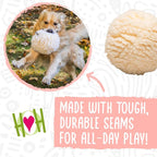 HuggleHounds Plush Ball Dog Toy - Image 5