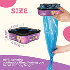 Premium Cat Litter Refill Bags |Jumbo 28FT 2-Pack | Lasts Up to 4 Months | 2 - Image 3