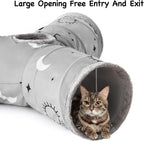Tempcore Pet Cat Tunnel Tube Cat Toys 3 Way Collapsible, Cat Tunnels - Image 4