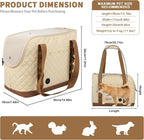 Dog Purse Carrier for Small Dogs, Soft Sided Pet Carrier - Image 6