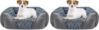 INVENHO Dog Bed Medium Size Dog, Orthopedic Warming Soft Calming Sleeping Puppy by INVENHO