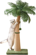40'' Tall Cat Scratching Post Cat Tree, Curved Design Cat Scratcher Post by Unknown