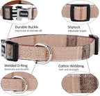 Faleela Soft &Comfy Bowtie Dog Collar, Detachable and Adjustable Bow Tie Collar - Image 2
