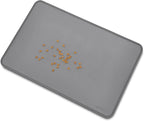Amazon Basics Waterproof Anti-Slip Silicone Pet Food and Water Bowl Mat - Image 3