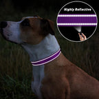 TagME Reflective Nylon Dog Collars, Adjustable Classic Pet Collar - Image 5
