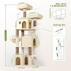 Globlazer Cat Tree Tall, 71 inches Cat Tower - Image 6