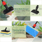 hygger Easy Clean Fish Tank Cleaner, 6 in 1 Aquarium Cleaning Tools Kit - Image 3