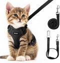 Cat Harness and Leash Set for Walking Escape Proof, Improved Four Place by Unknown