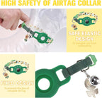 BINGPET AirTag Cat Collar with Bells, Upgraded Safety Elastic Cat Collar with - Image 2