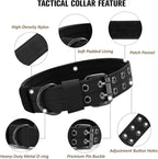 Tactical Dog Collar Military Adjustable Dog Collars Soft Nylon Training Collar - Image 2