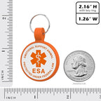 ESA Dog Tag, QR Code Dog Tag, Modifiable Free Pet Online Profile, Scannable QR - Image 4