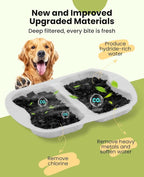 oneisall Dog Water Fountain for Large Dogs, 7L/230oz/1.8G Stainless Steel Dog - Image 4