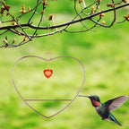 LemonRoad Hummingbird Swing, Tweet Heart Birdie Swing, Copper Hummingbird Perch - Image 7