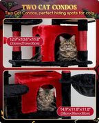 Globlazer Gothic Cat Tree, 80inch Goth Cat Tower - Image 4