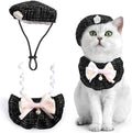 HOWWFALY 2PCS Cat Beret Hat by HOWWFALY